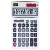 Kraf HM160 12 Hane Hesap Makinesi Orta Boy
